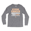 Uterine Cancer Awareness I Wear Peach For Some Special To Me Long Sleeve Shirts