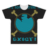 IT'S NEVER A CRIME TO EXIST Franky  One Piece All Over Men's T-shirt