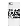 rude slogan iPhone 7 Case