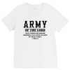 Army Of The Lord Christian T Shirts Bible Verse V-Neck Tee