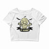 mummy monster Crop Top
