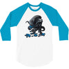 alien eats alien 3/4 Sleeve Shirt