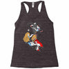 revenge of the damsels Racerback Tank