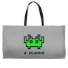arcade player 2 Weekender Totes
