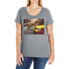 dinosaur in newyork Ladies Curvy T-Shirt