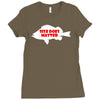 funny size does matter fishing fish holiday jarvis reel rod line sinke Ladies Fitted T-Shirt
