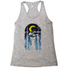 moon visitor Racerback Tank