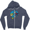 invader spiff Zipper Hoodie