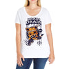 brain drain fox Ladies Curvy T-Shirt