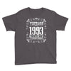 vintage made in 1993 perfectly aged a living legend Youth Tee
