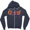crazy legs Zipper Hoodie