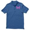 breast cancer butterfly Polo Shirt