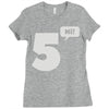 cool hi five Ladies Fitted T-Shirt