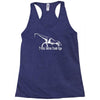 t rex hates push ups Racerback Tank