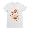 space fox Ladies Fitted T-Shirt