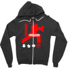 hadouken ryu Zipper Hoodie