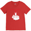 jungle red V-Neck Tee
