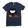happy halloween Ladies Fitted T-Shirt