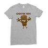 coffee yay Ladies Fitted T-Shirt