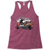 oblivious ninja trick or treat Racerback Tank