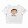 mr bean Crop Top