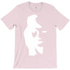 sax player lady face optical illusion T-Shirt