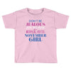 don't be jealous just because i'm a super cute november girl Toddler T-shirt