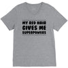 red head hair V-Neck Tee