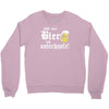 gibt mir bier ich unterhopfe  funny Crewneck Sweatshirt