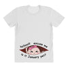 January Peeking Out Asian Baby Girl All Over Women's T-shirt