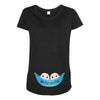 Two Peas In a Pod Twin Baby Boys Maternity Scoop Neck T-shirt