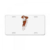 petunia License Plate
