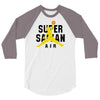Super Saiyan Air 3/4 Sleeve Shirt
