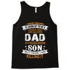 Super Cool Dad Of A Freaking Awesome Son Tank Top