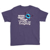 never trust an atom, they make up everything Youth Tee