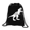 Teachersaurus Drawstring Bags