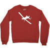 decal cal fire airplan Crewneck Sweatshirt