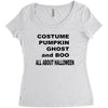 all about halloween. Women's Triblend Scoop T-shirt