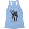 cable and deadpool Racerback Tank
