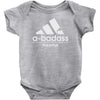 abadass aquarius funny horoscope Baby Onesie