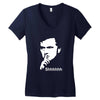 jose mourinho shhhh Women's V-Neck T-Shirt