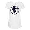 mountain go go Maternity Scoop Neck T-shirt