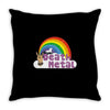 death metal Throw Pillow