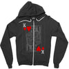 king of hearts playing card Zipper Hoodie