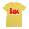 hk heckler and koch Ladies Fitted T-Shirt