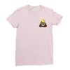 trump shit pocket Ladies Fitted T-Shirt