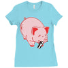 you are what you eat Ladies Fitted T-Shirt