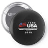 usa world cup champions Pin-back button