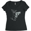 armed chihuahua ox827 best trending Women's Triblend Scoop T-shirt