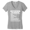 rules for dating my daughter Women's V-Neck T-Shirt